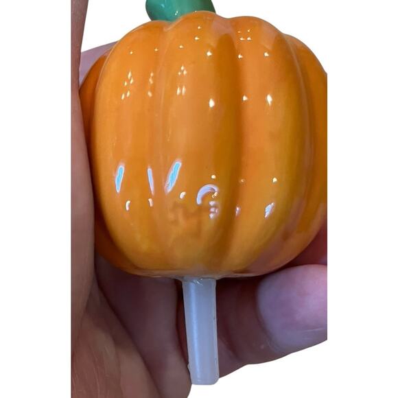 2 Nora Fleming Minis Halloween Scaredy Cat A419 Jack-o-lantern Carved Cutie A216 - Picture 4 of 9